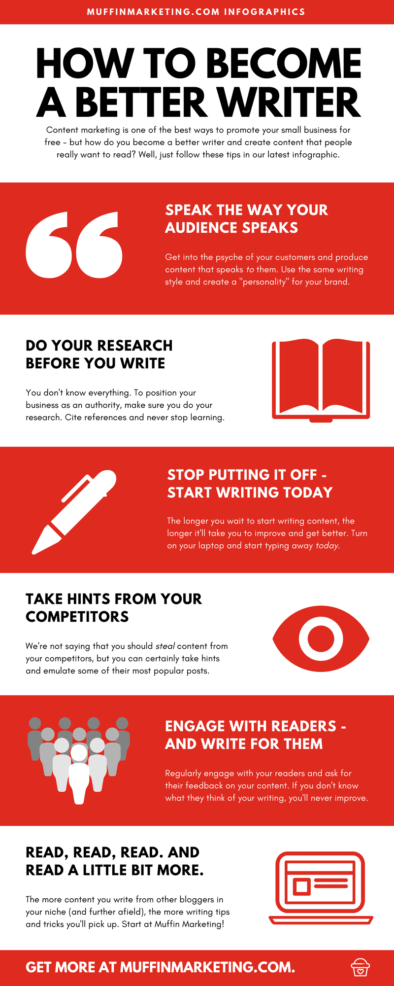 6 Tips to Help You Become a Better Writer