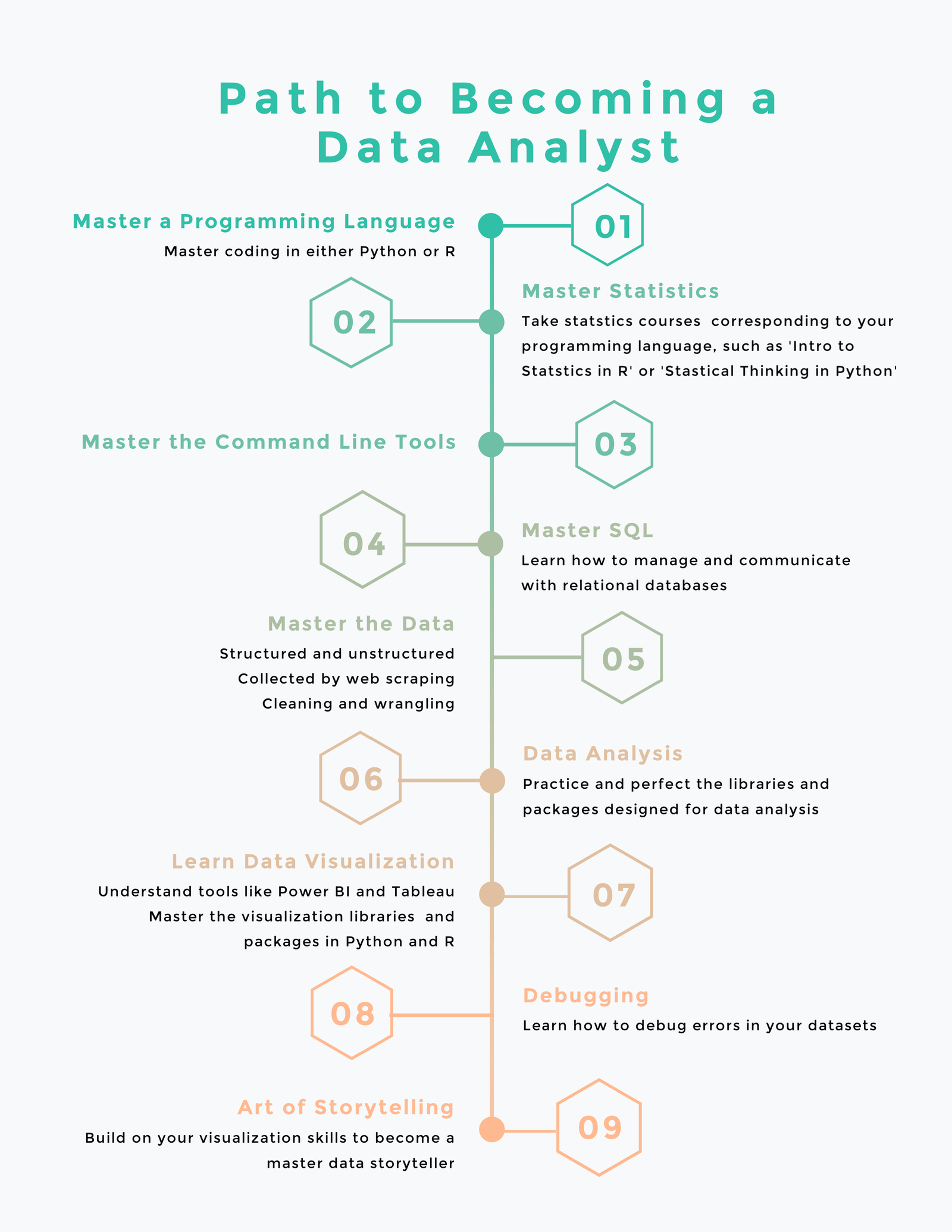 Steps to Become a Data Analyst in the USA Steps to Become a Data Analyst in the USA