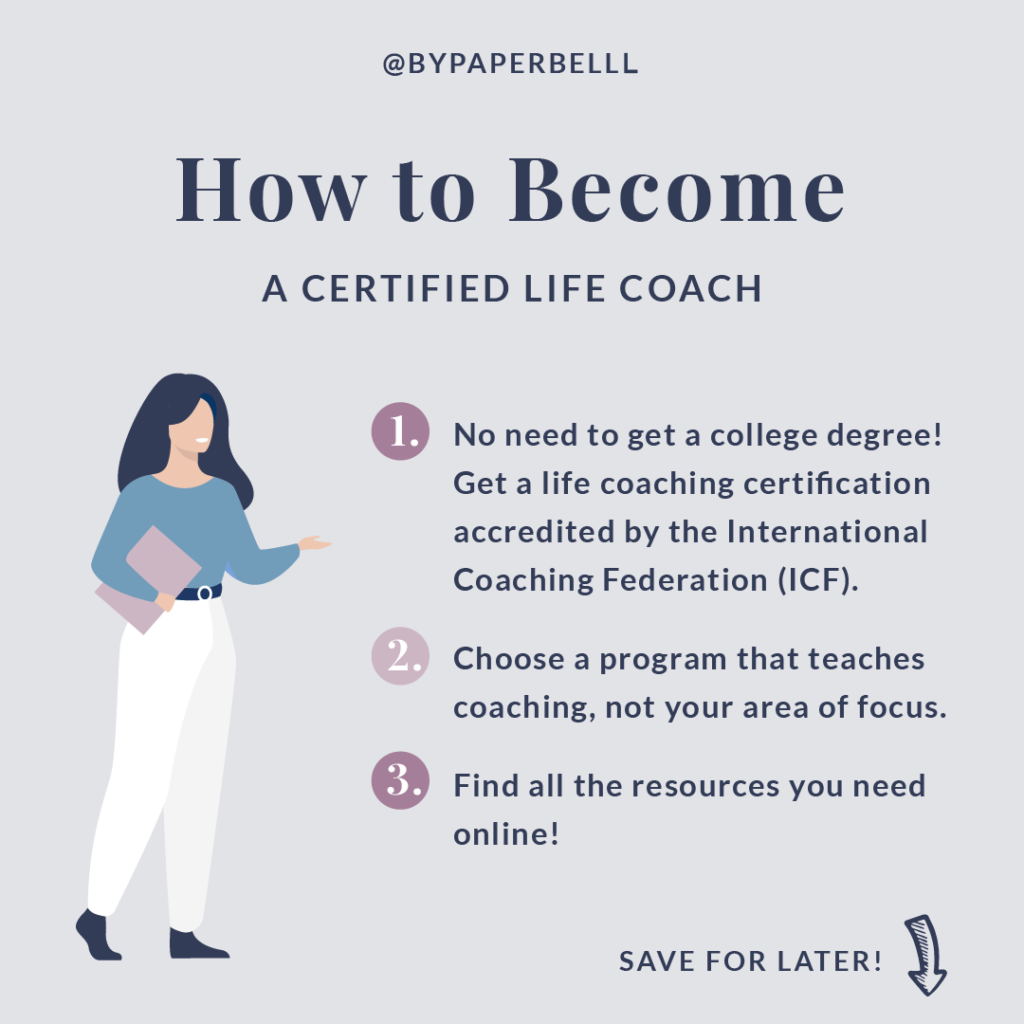 Steps to Become a Life Coach