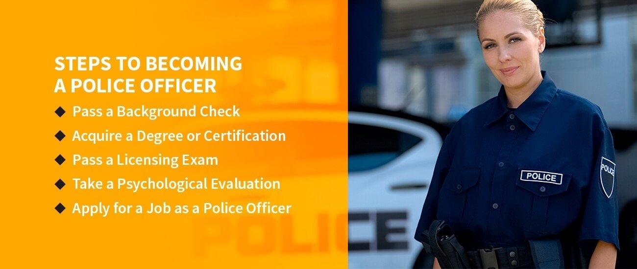 Steps to Become a Police Officer in the USA Steps to Become a Police Officer in the USA